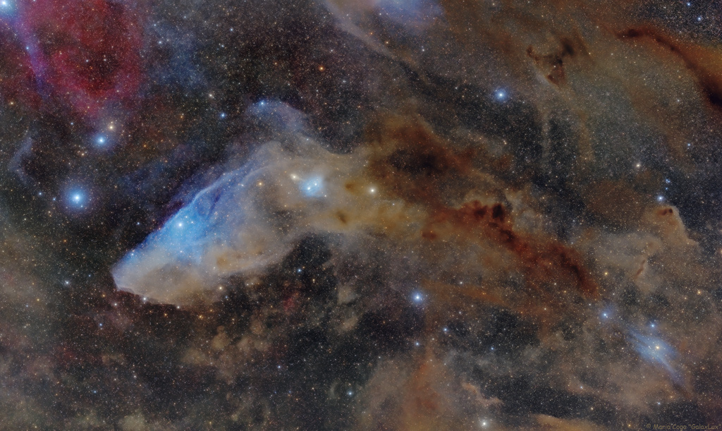 The Blue Horsehaed Nebula Mosaic