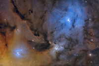 Heart of Rho Ophiuchi