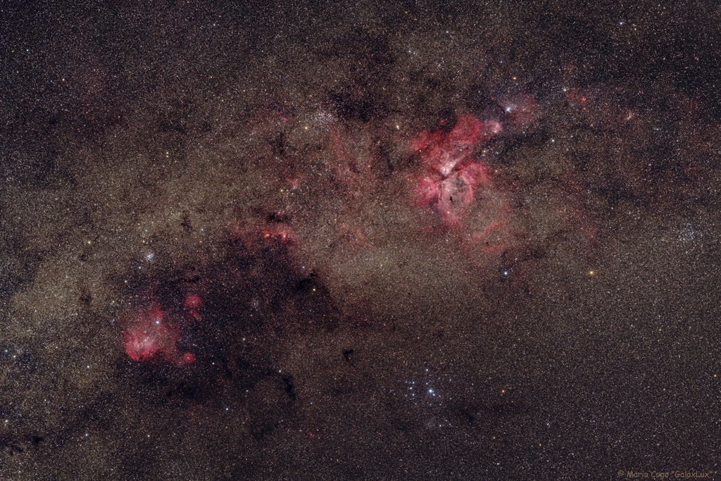 Eta Carina & Running Chicken